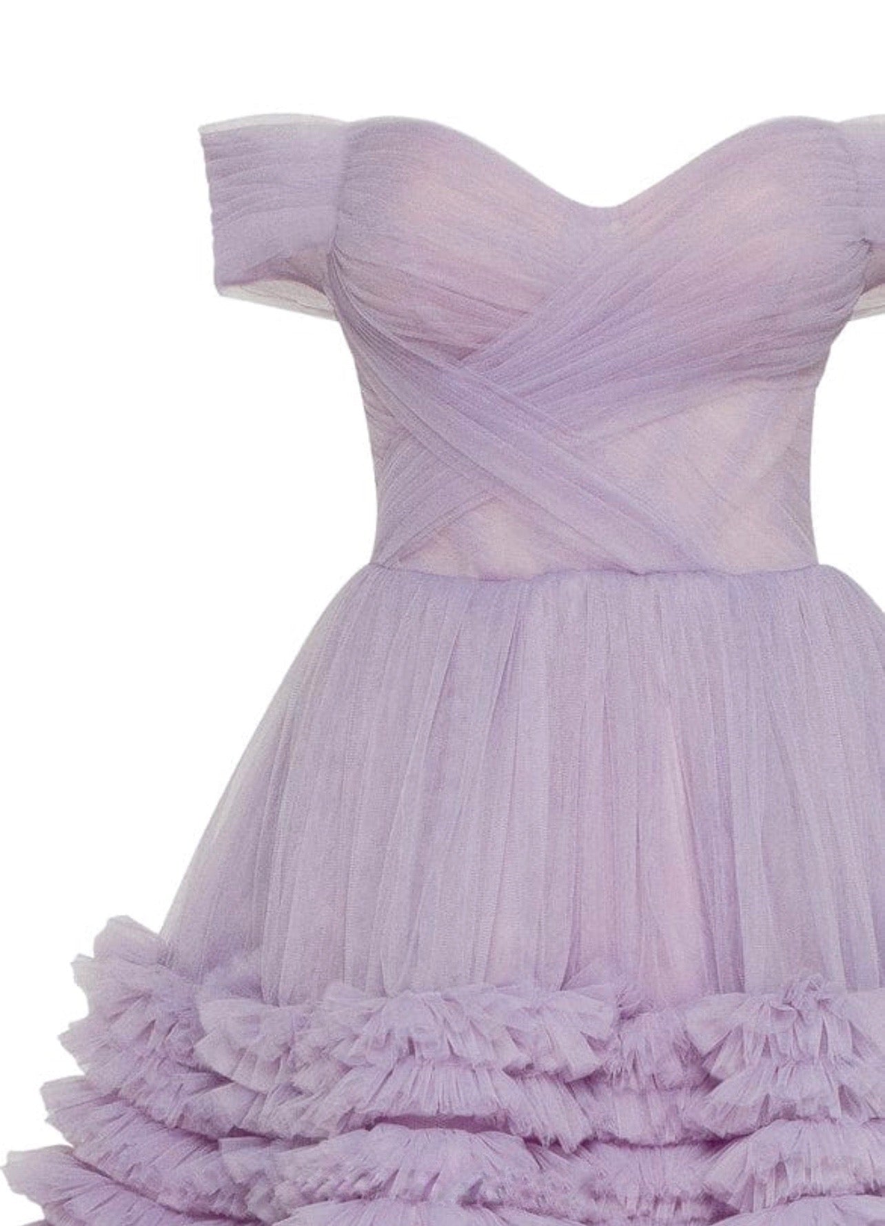 Ultra Puffy Prom Maxi Dress