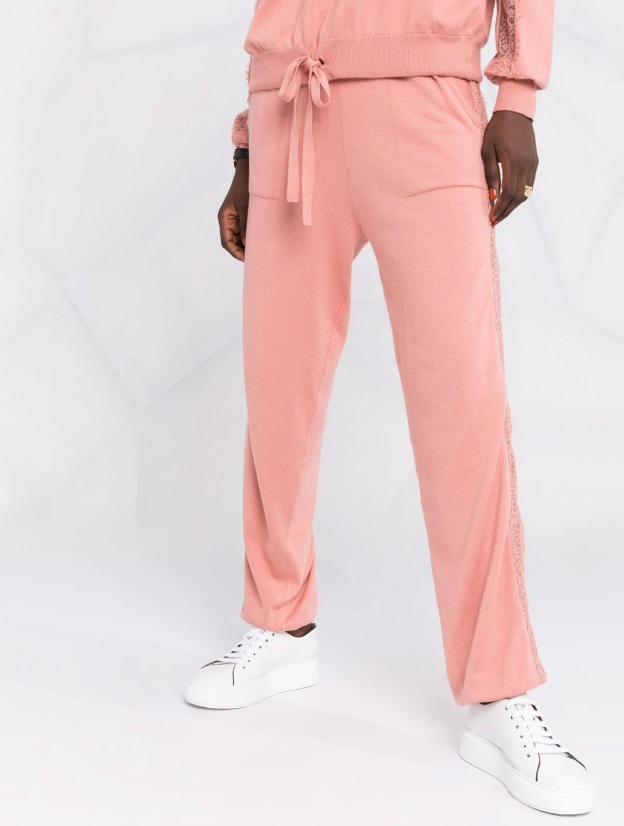 drawstring track pants
