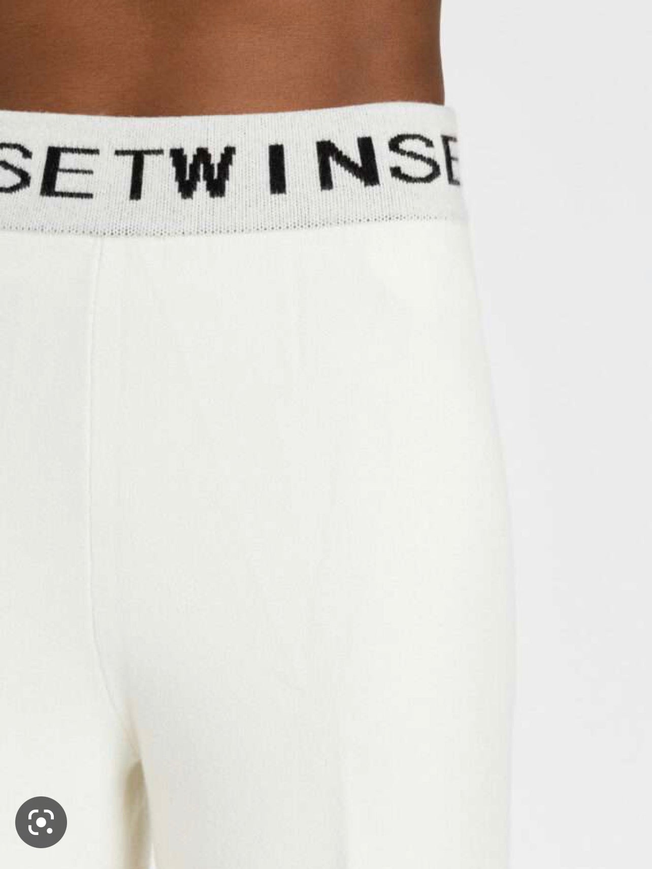 logo-waistband wide-leg track pants