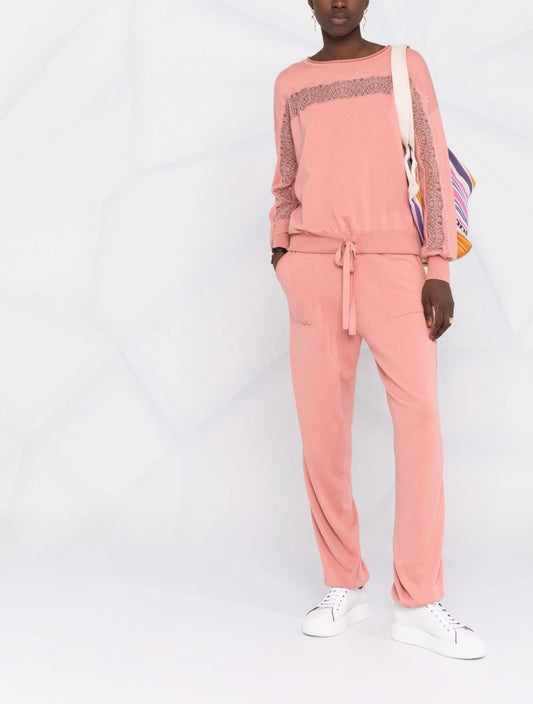 drawstring track pants