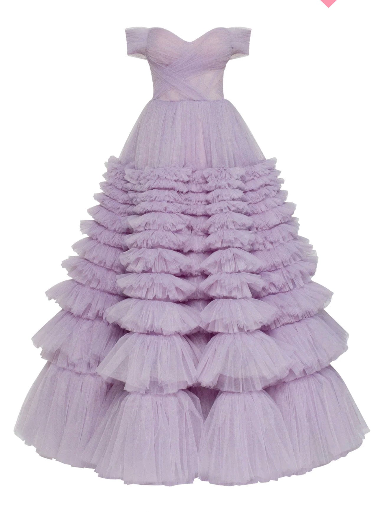 Ultra Puffy Prom Maxi Dress