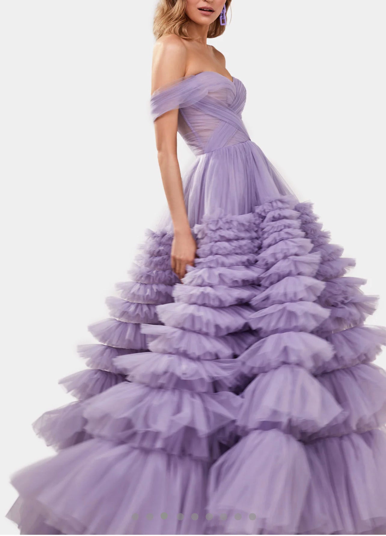 Ultra Puffy Prom Maxi Dress