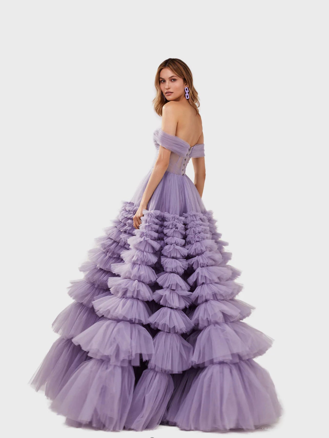 Ultra Puffy Prom Maxi Dress