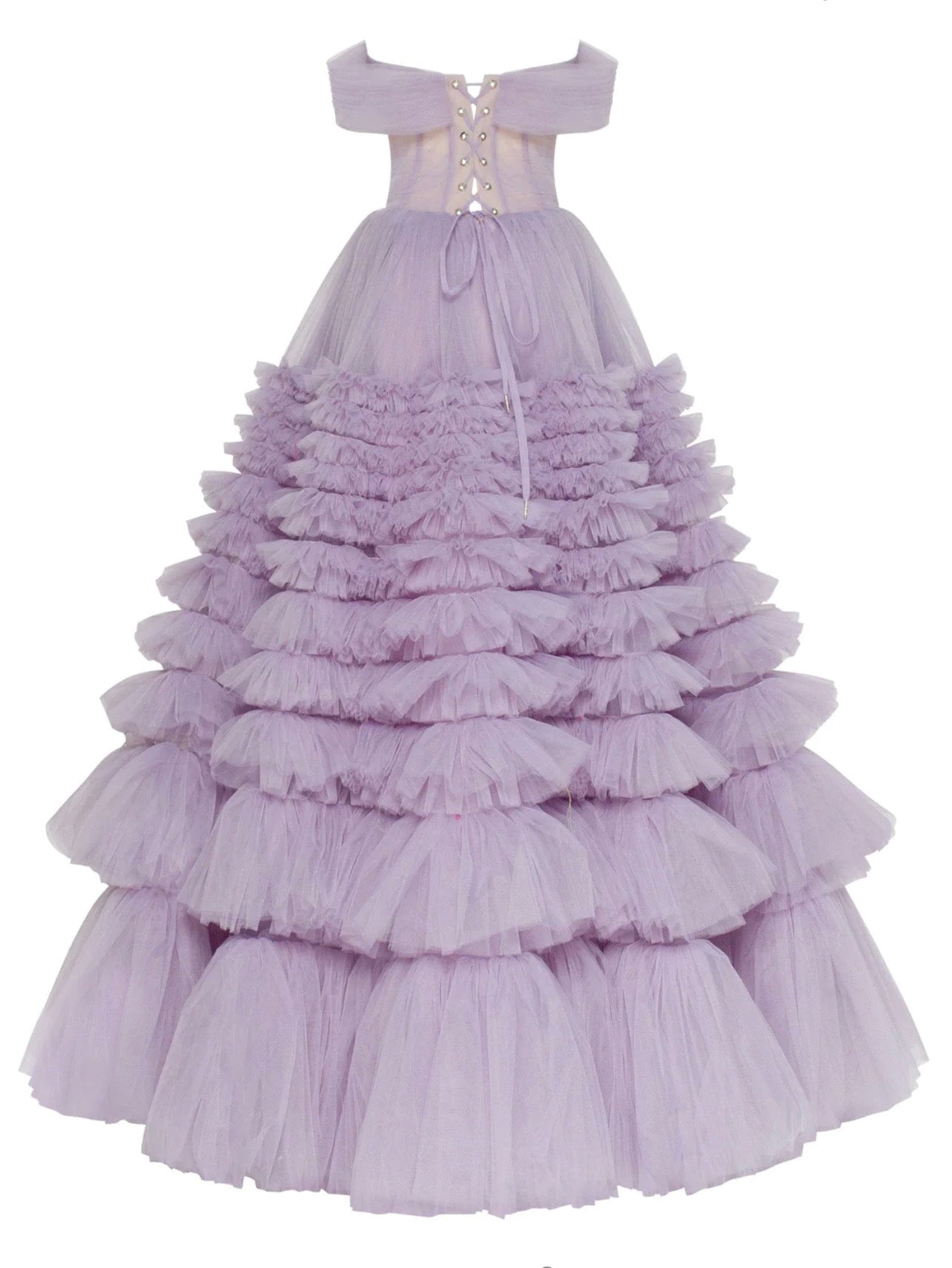 Ultra Puffy Prom Maxi Dress