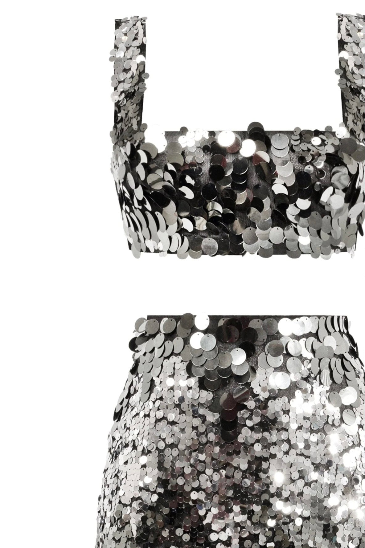 Dazzling sequined set