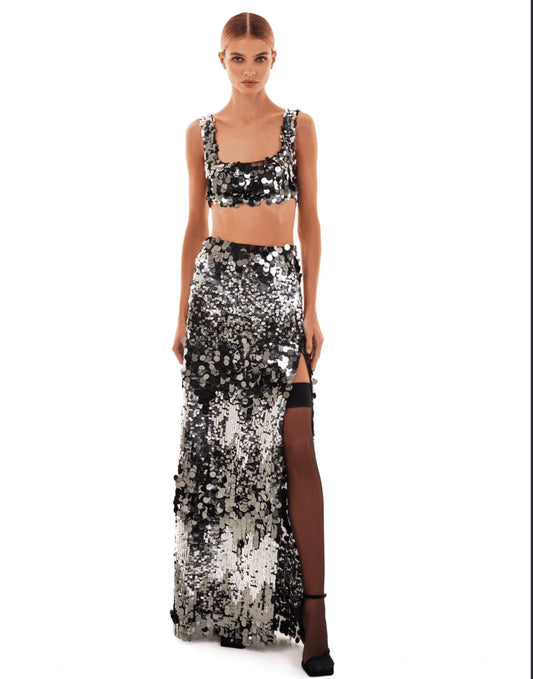 Dazzling sequined set