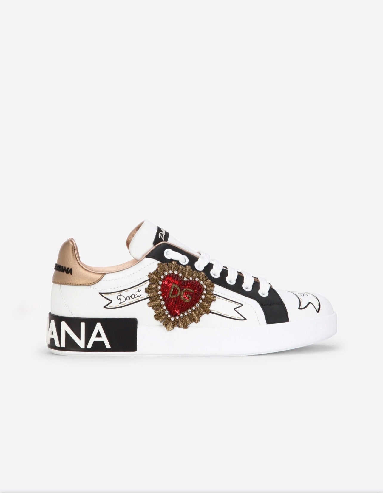 sneakers with embroidery